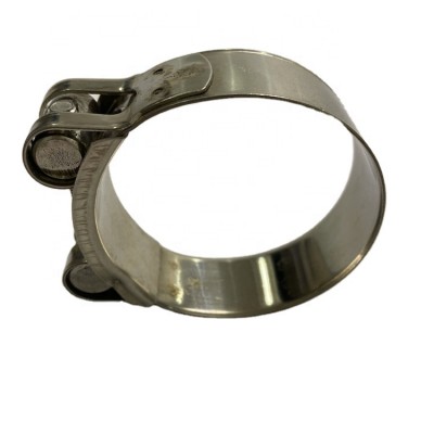 W1 Galvanized Power / Strong Throat Hoop Hose Clamp